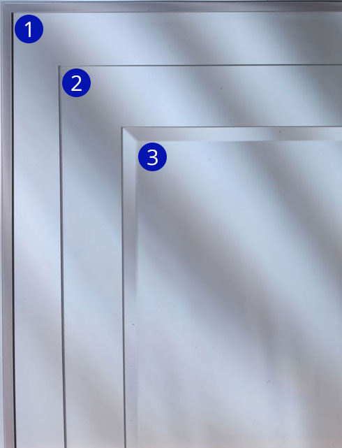 Door Styles 1 through 3